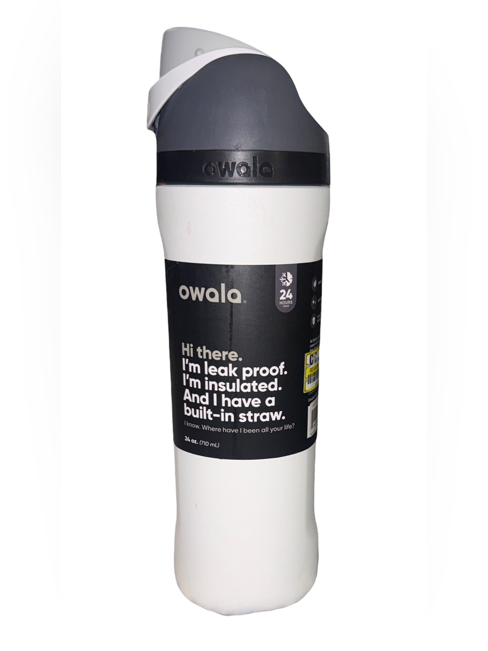 Owala 24oz FreeSip Stainless Steel
Water Bottle - Sleek
New with Tag